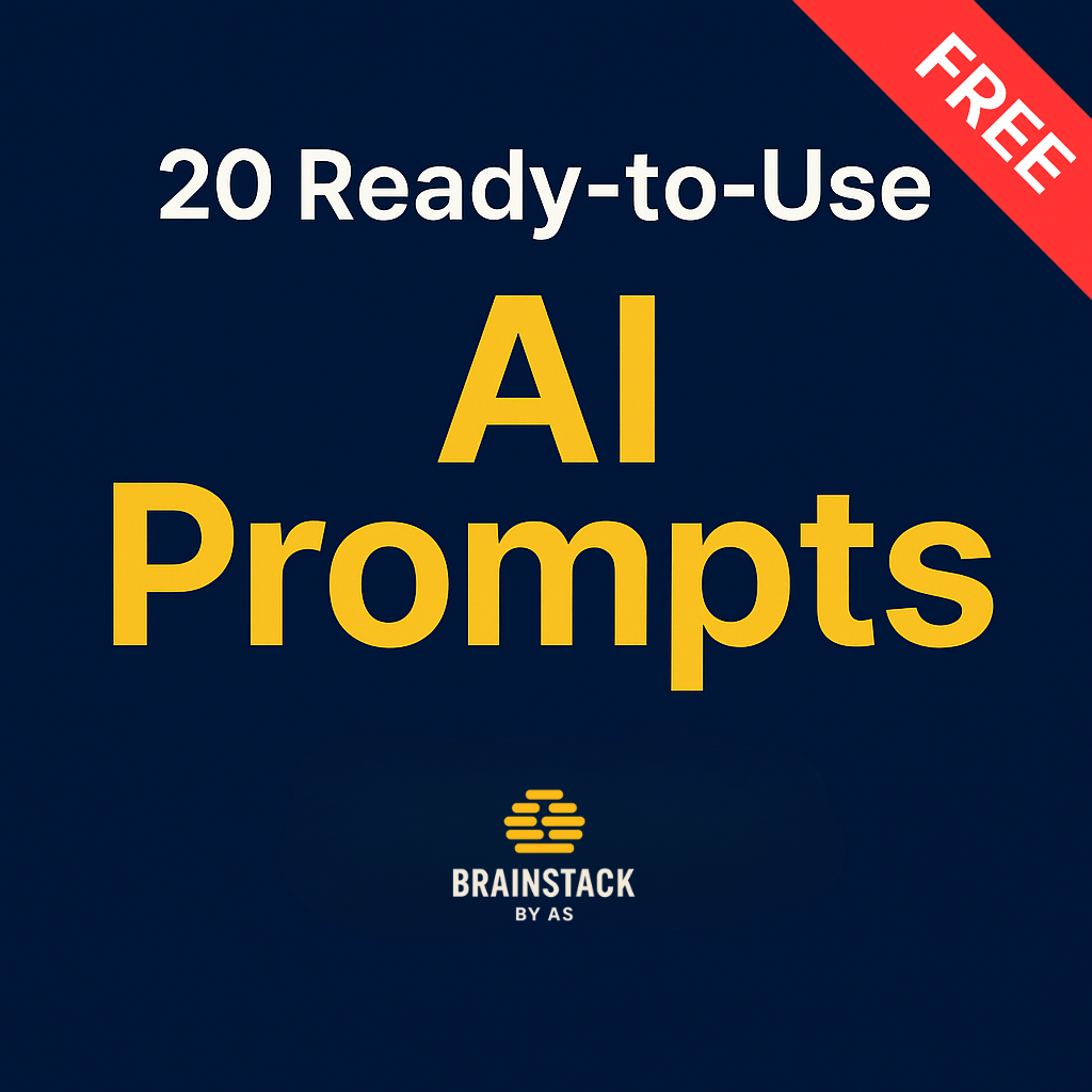 20+ Ready-to-Use AI Prompts (Business Pack)