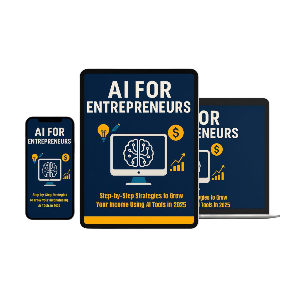 AI for Entrepreneurs eBook mockup